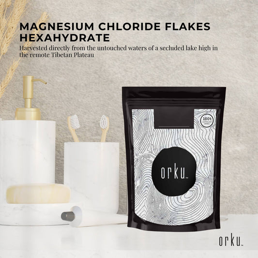 Magnesium Chloride Flakes Hexahydrate - Organic USP Food Grade Bath Salt-1